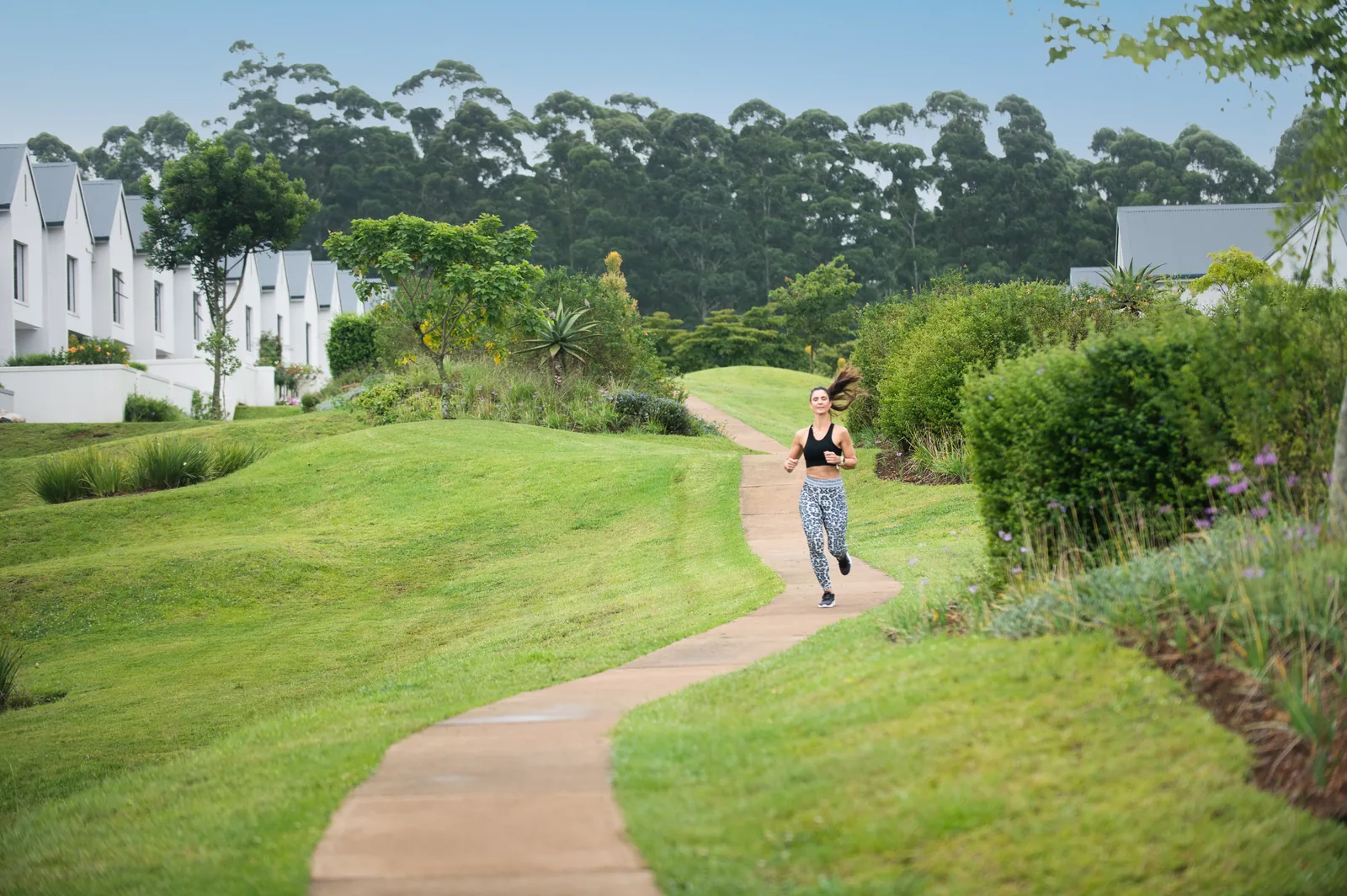 Walking trails at Emberton Estate